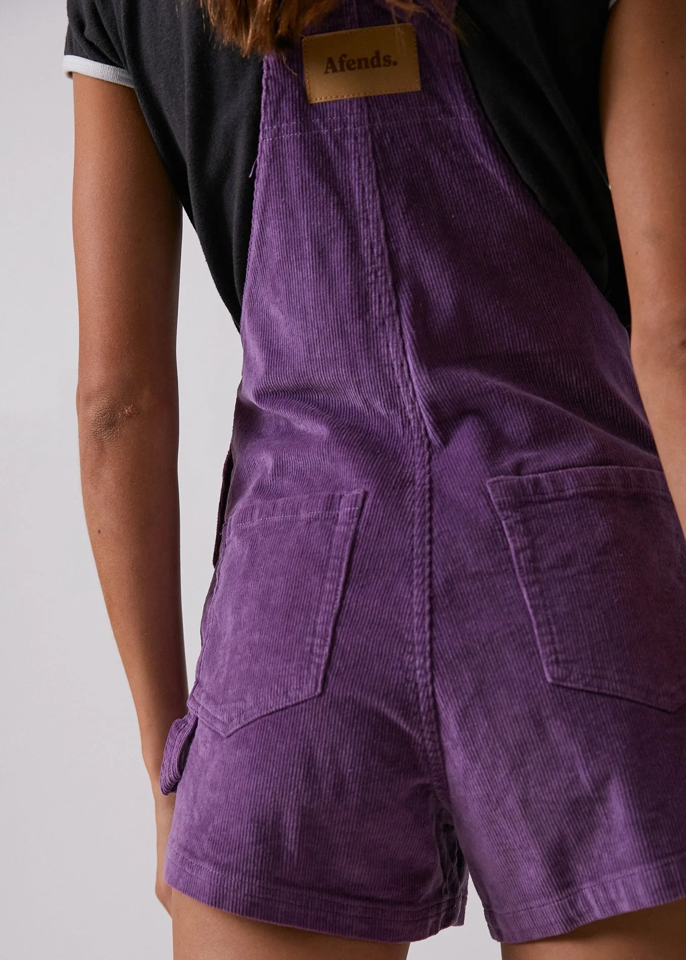 Afends Womens Junebug - Cord Overalls