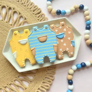 Baby Overalls Cookie Cutter