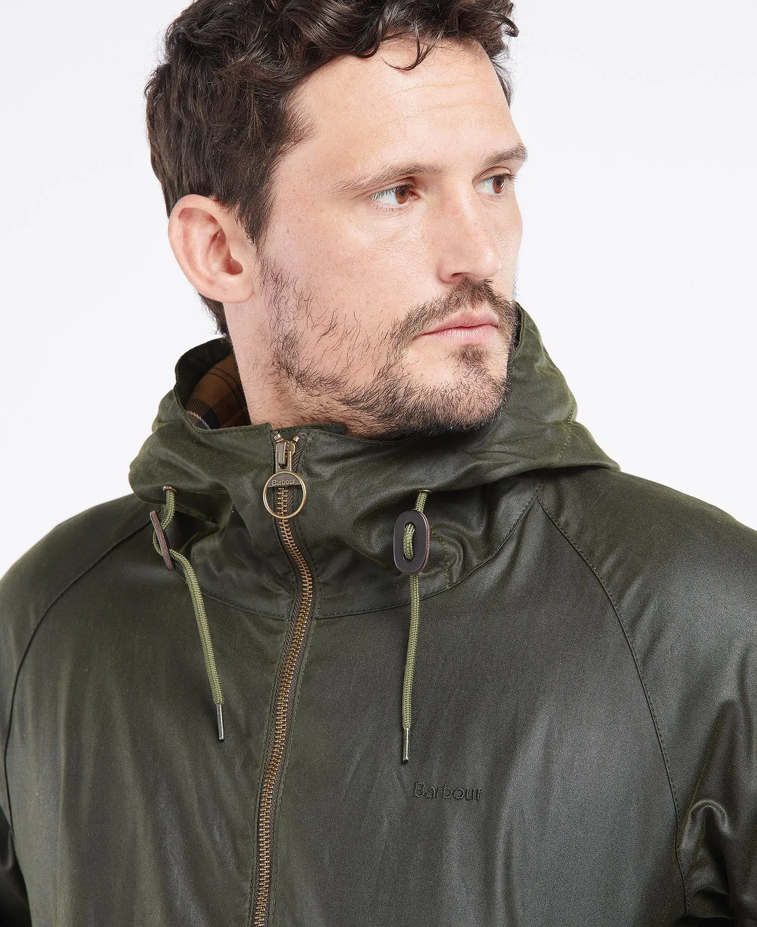 Barbour Hooded Domus Wax Jacket