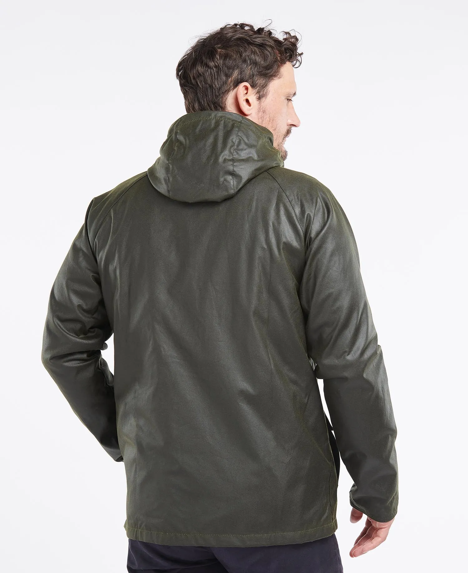 Barbour Hooded Domus Wax Jacket