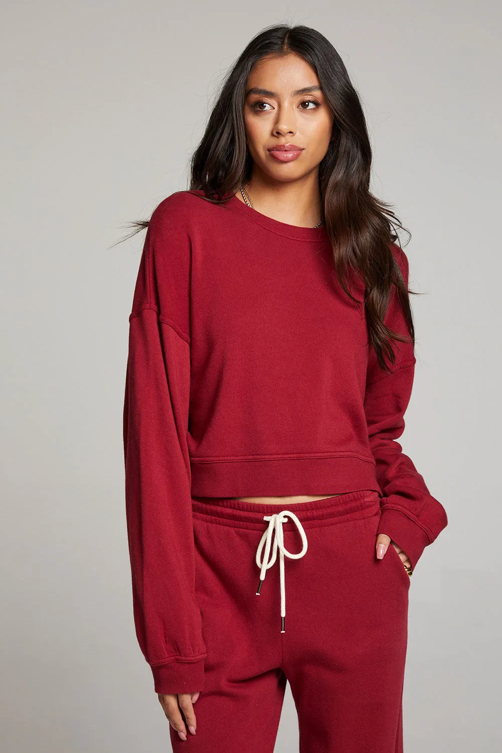 Belly Bloodred Pullover