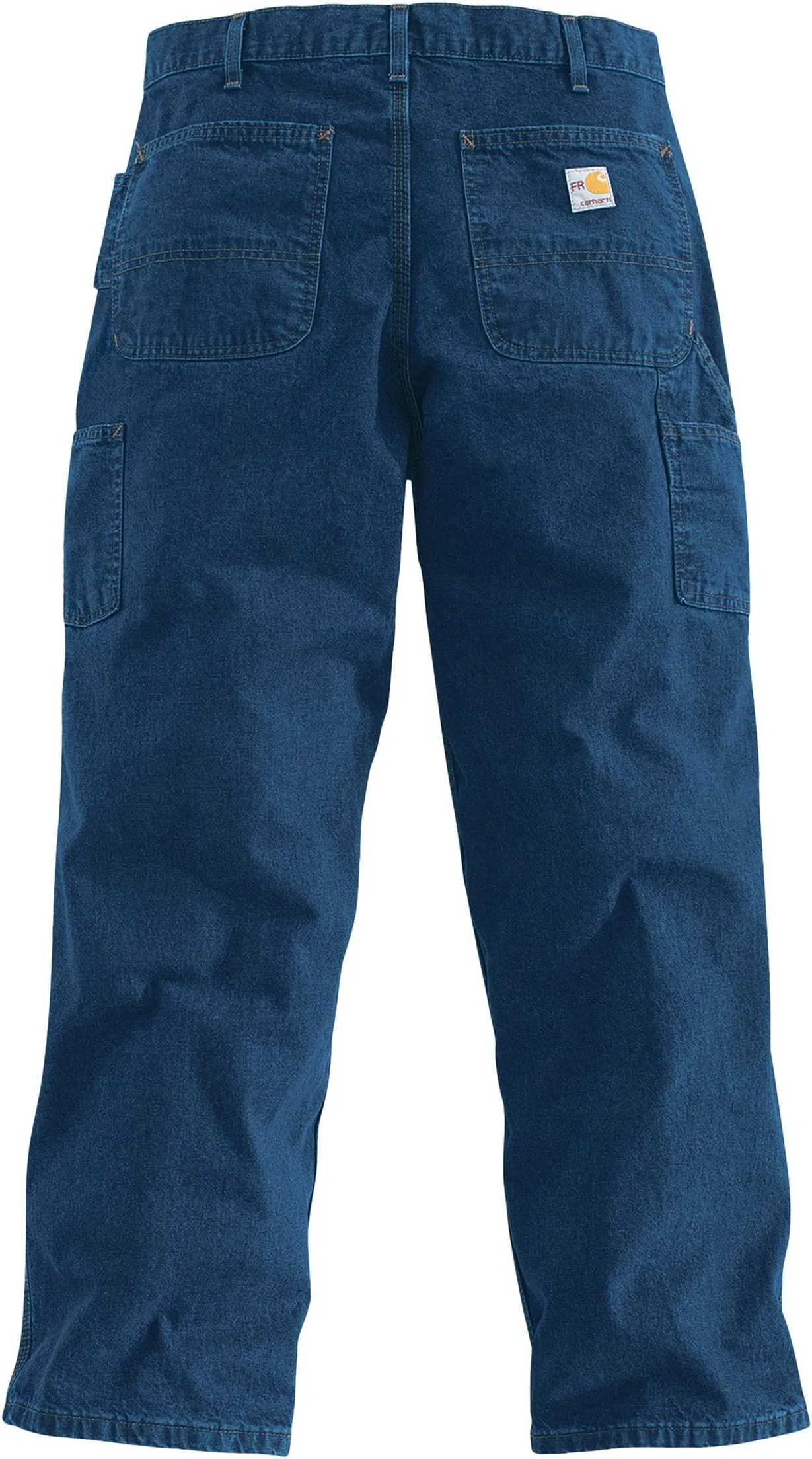 Big & Tall Flame-Resistant Signature Denim Dungarees Carhartt Jeans, Denim