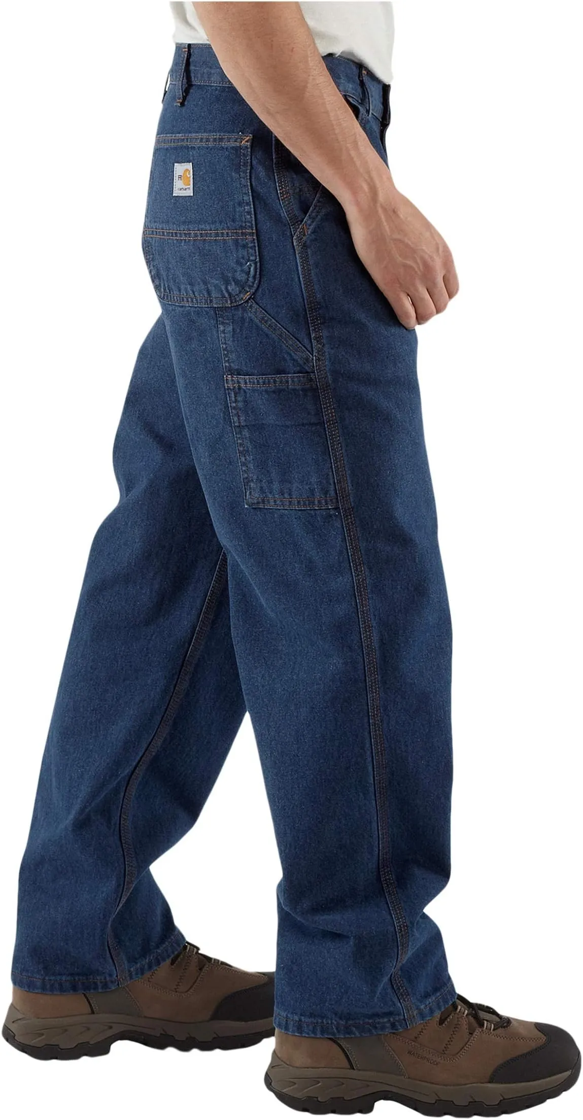 Big & Tall Flame-Resistant Signature Denim Dungarees Carhartt Jeans, Denim