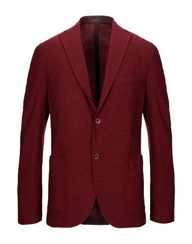 Boglioli Man Blazer Maroon 38 suit