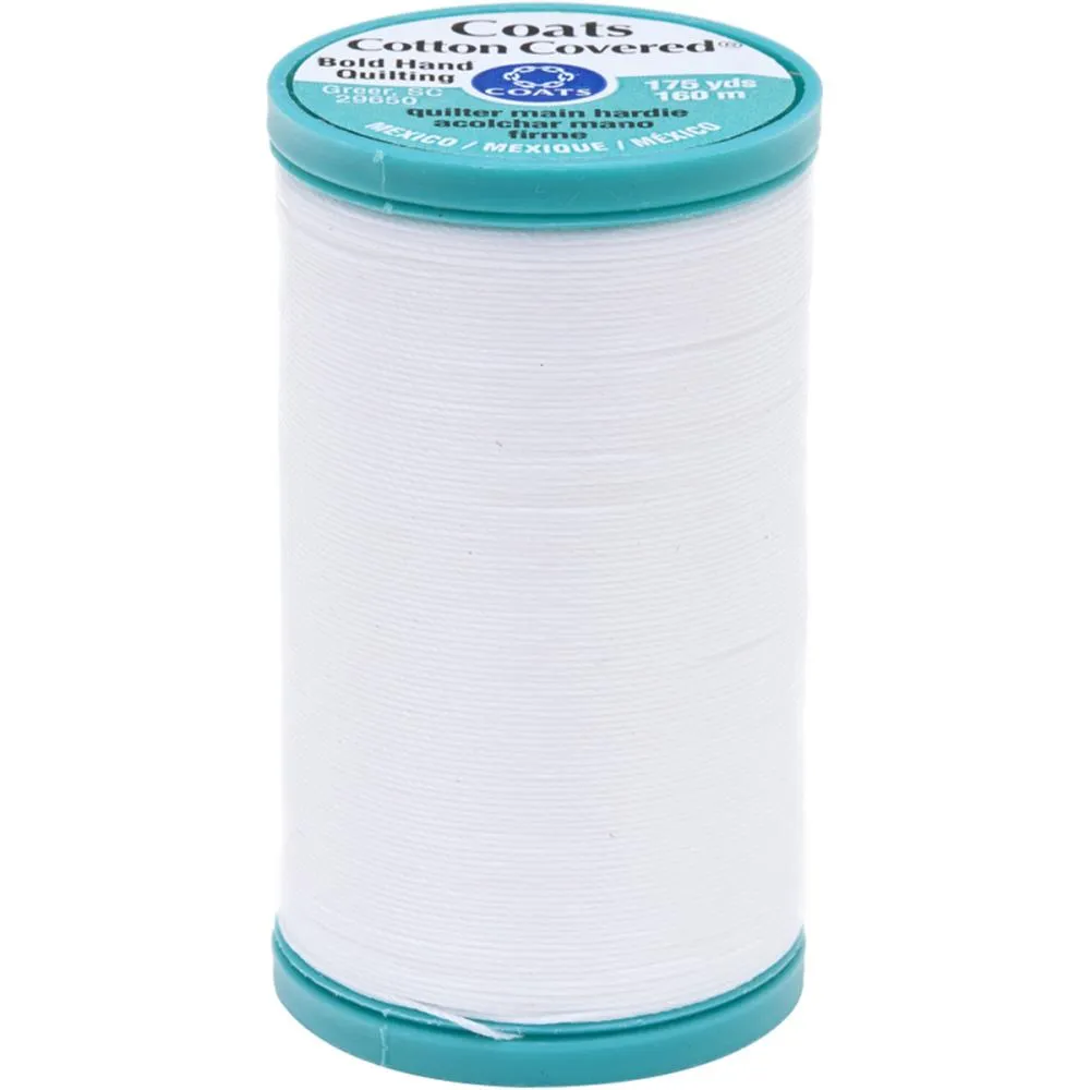 Coats - Bold Hand Quilting Thread 175yd - White*