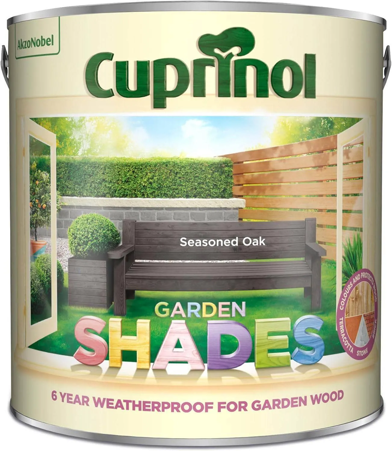 Cuprinol Garden Shades 2.5L - Seasoned Oak