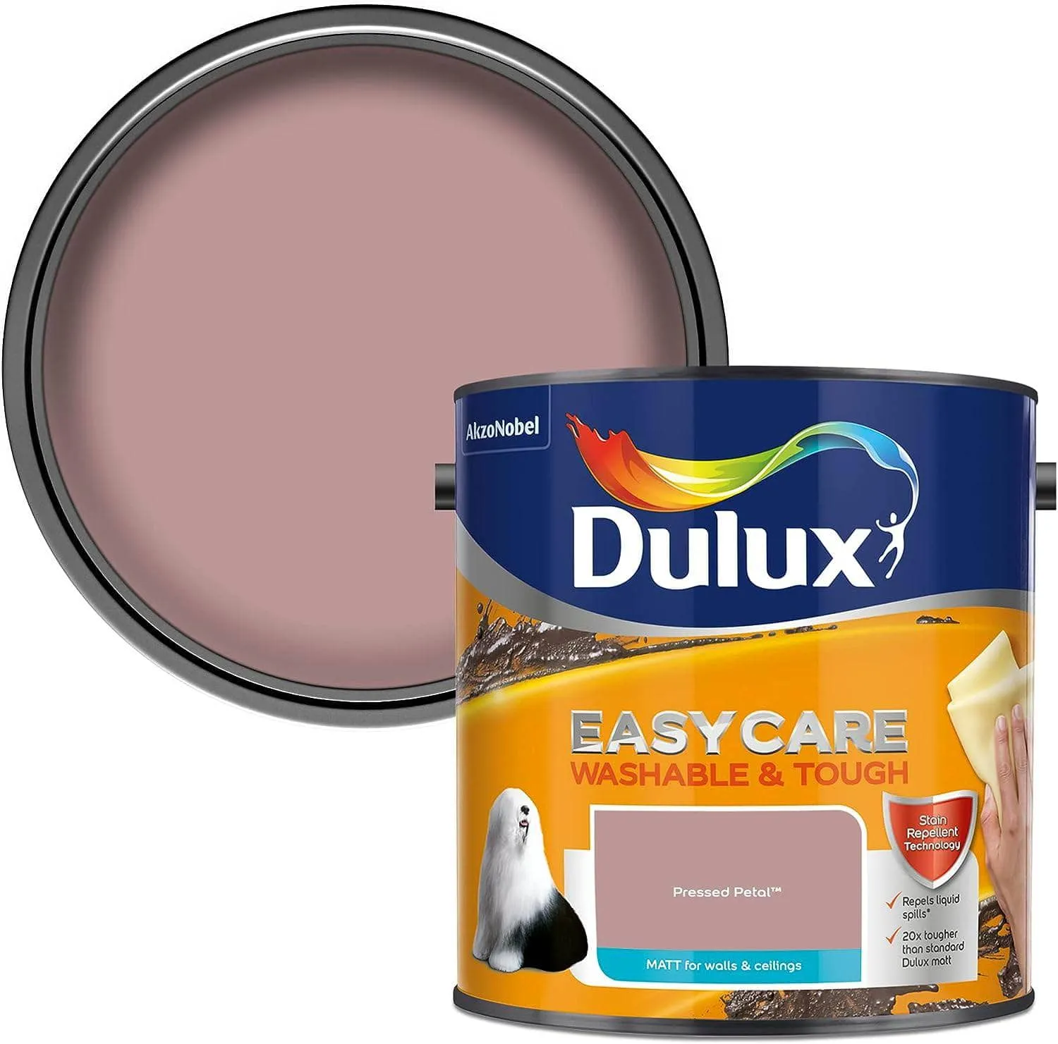 Dulux Easycare Matt Emulsion - Pressed Petal