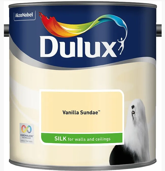 Dulux Silk Emulsion 2.5L Vanilla Sundae