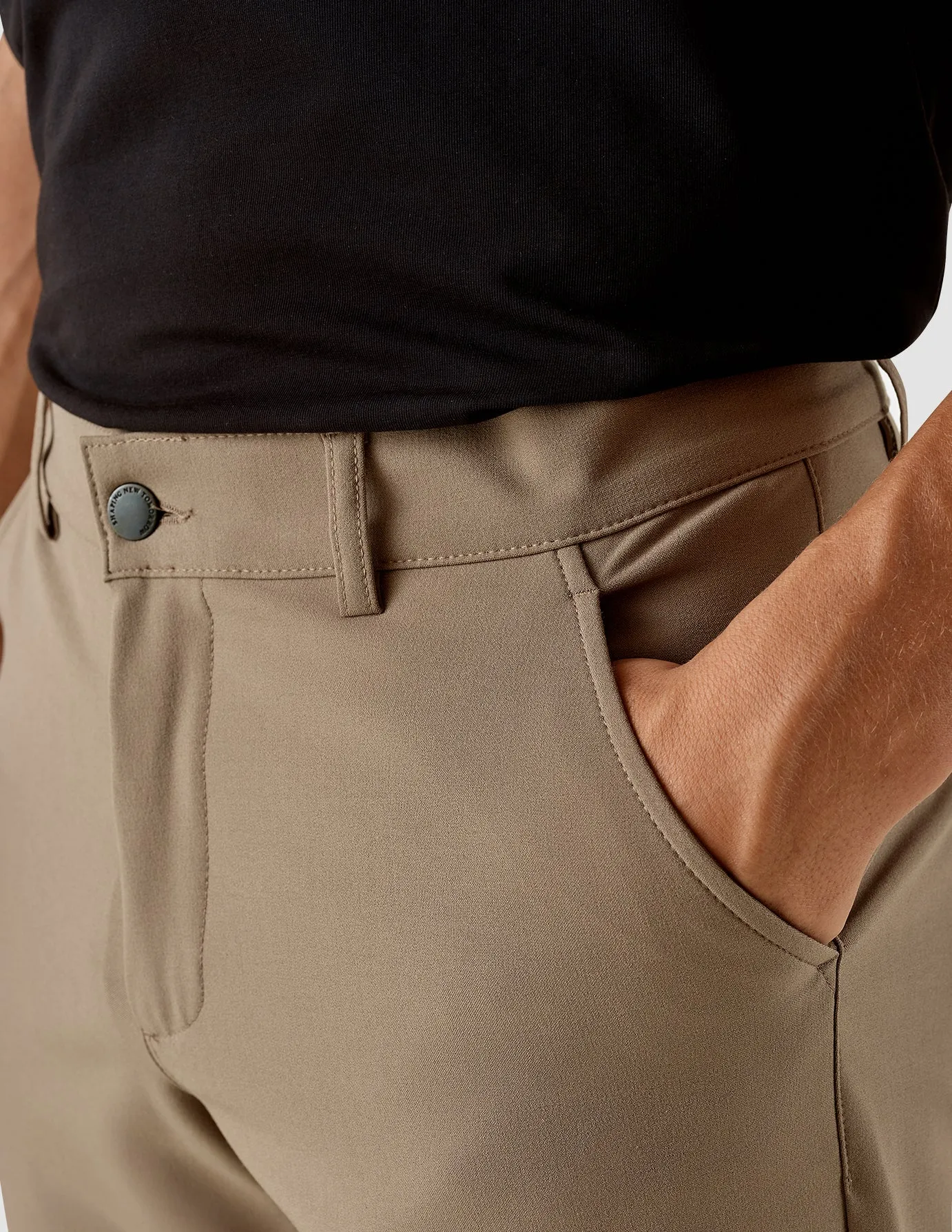 Essential Pants Regular Walnut