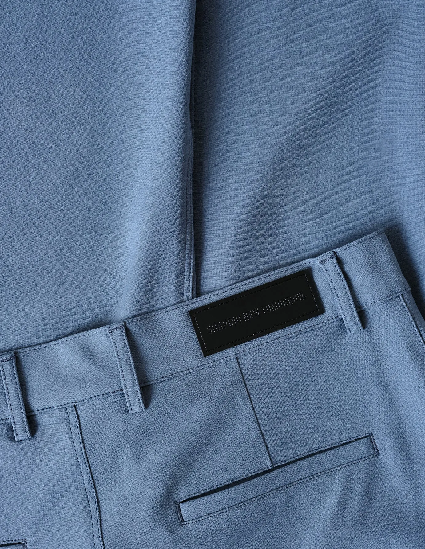 Essential Pants Slim Blue Mirage