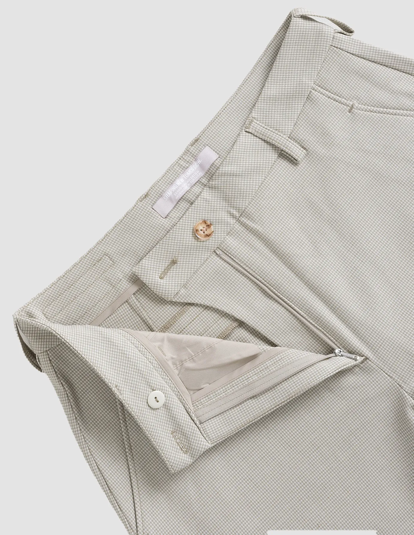 Essential Pants Straight Petite Check