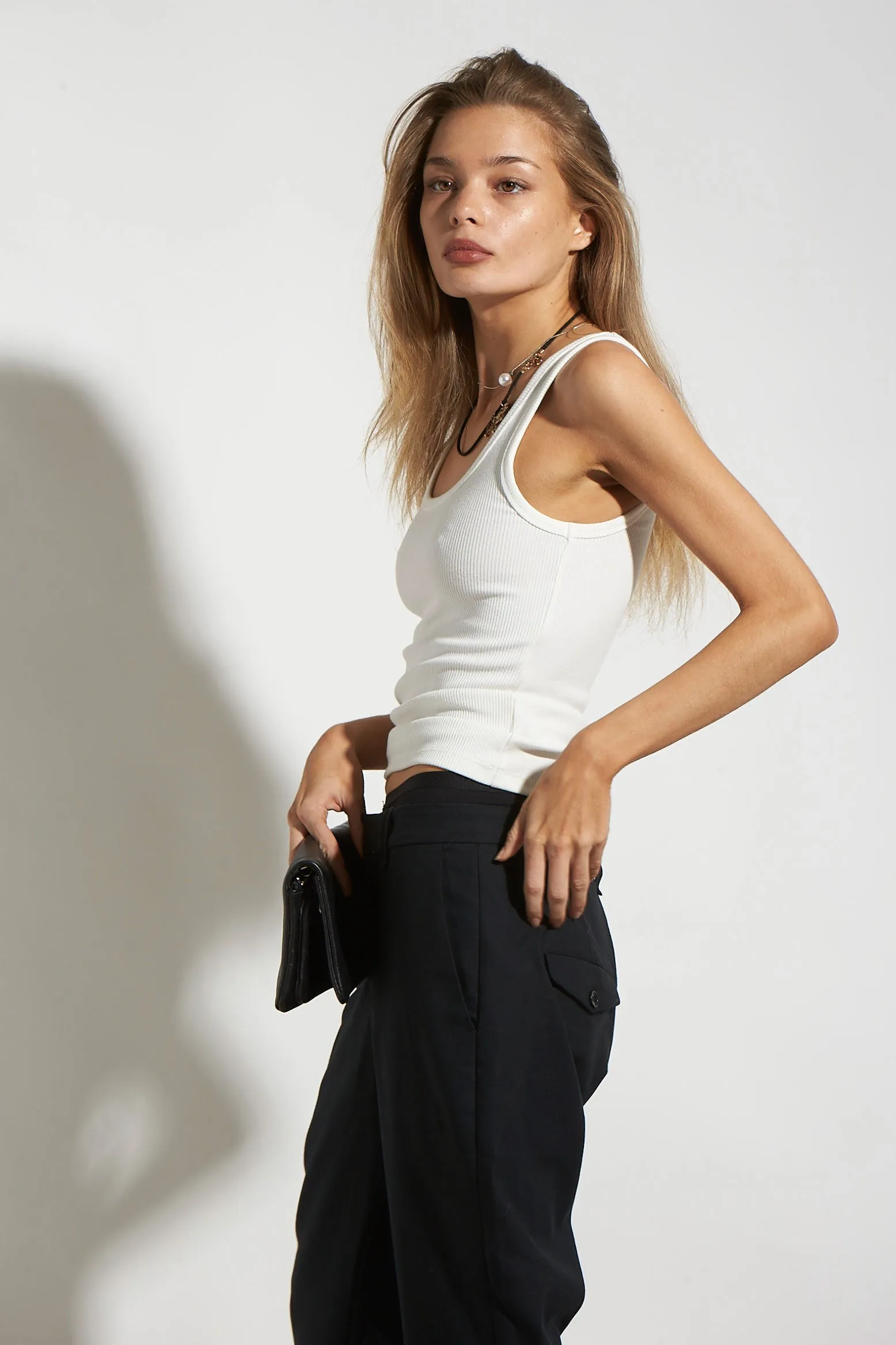 ESSENTIAL SLOUCHPANT BLACK