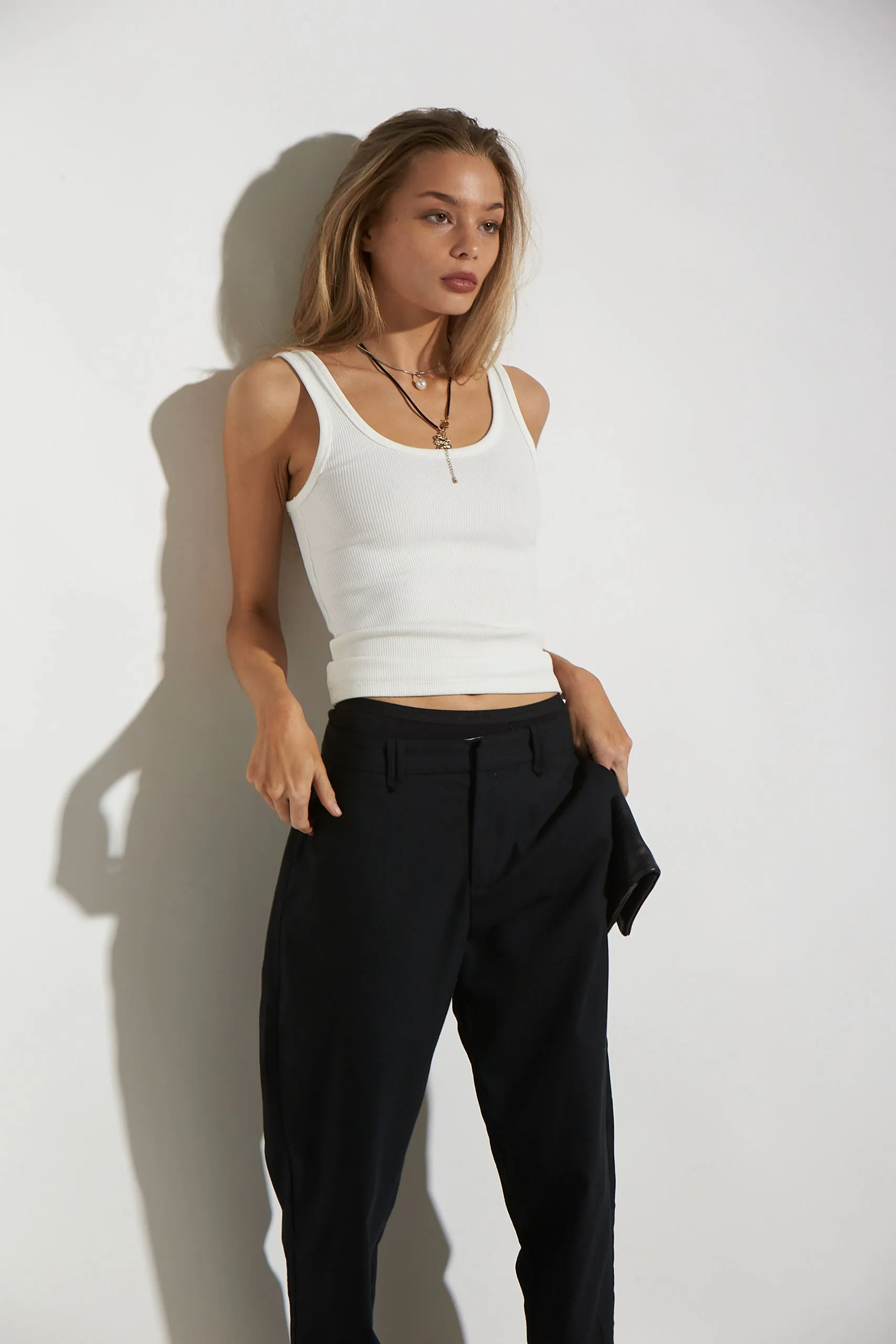 ESSENTIAL SLOUCHPANT BLACK