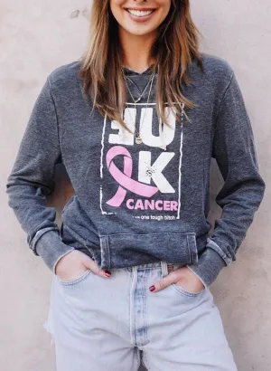 F Breast Cancer Hoodie