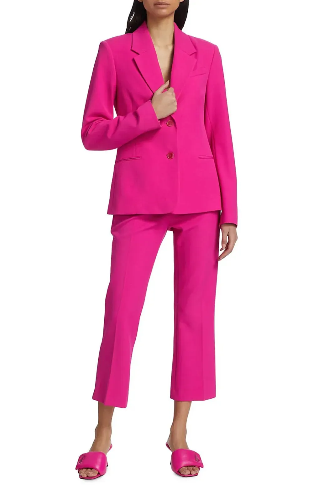 Frame - The Femme Blazer in Fuchsia