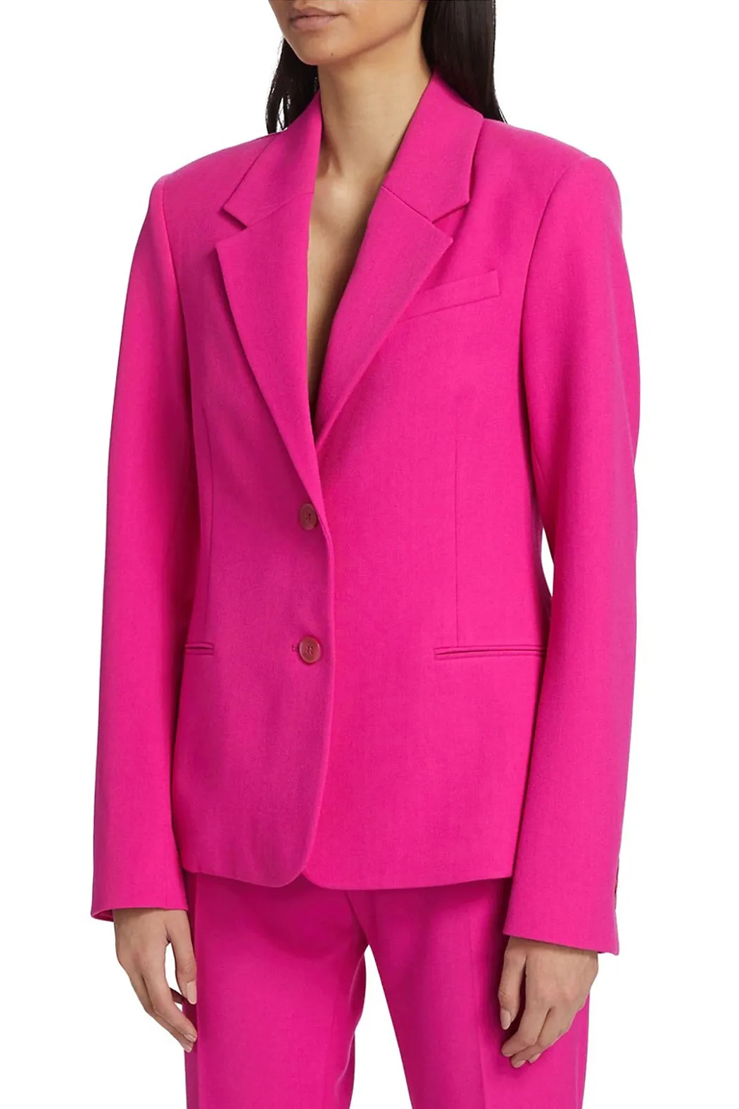 Frame - The Femme Blazer in Fuchsia