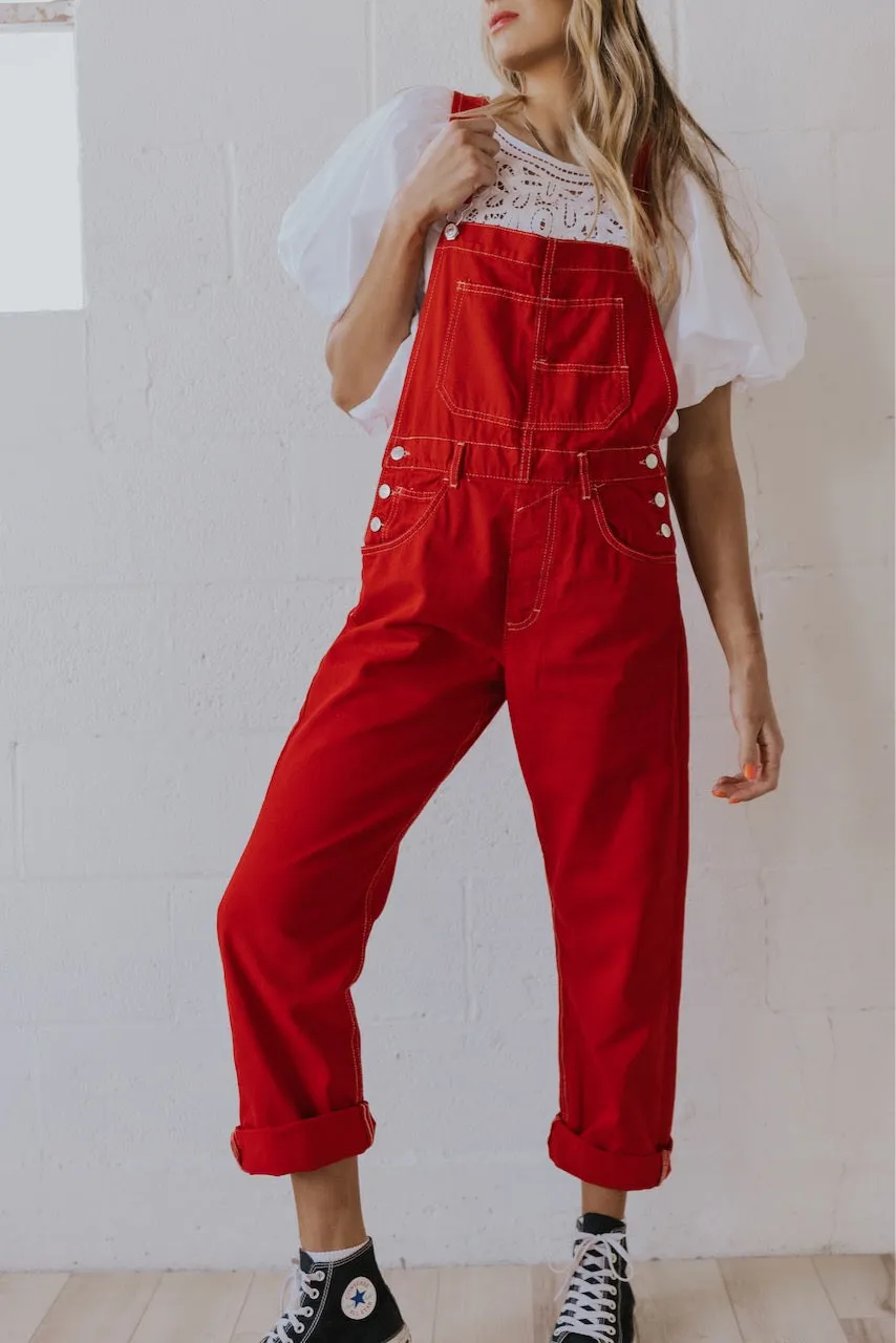 Free People Ziggy Denim Overalls