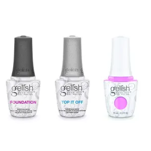 Gelish Combo - Base, Top & Cou-tour The Streets