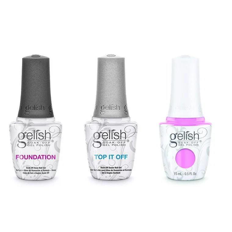 Gelish Combo - Base, Top & Cou-tour The Streets