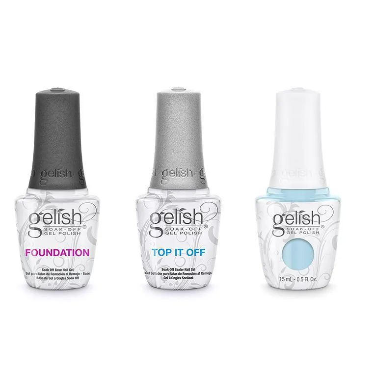 Gelish Combo - Base, Top & Water Baby