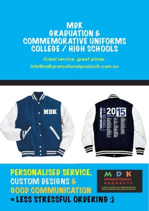 Graduation & Commemorative Jackets, Hoodies & Polo's