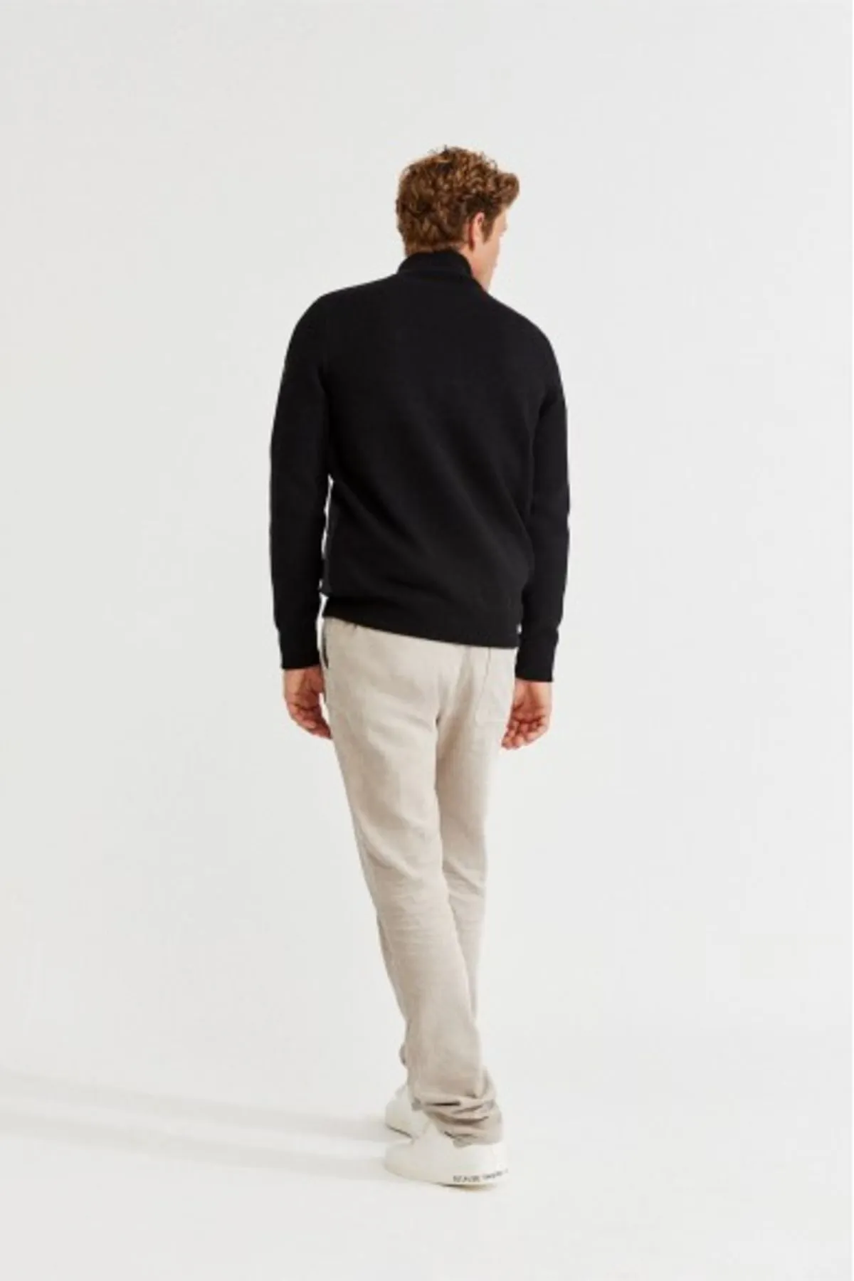 Harry Knit Jacket Black Ecoalf