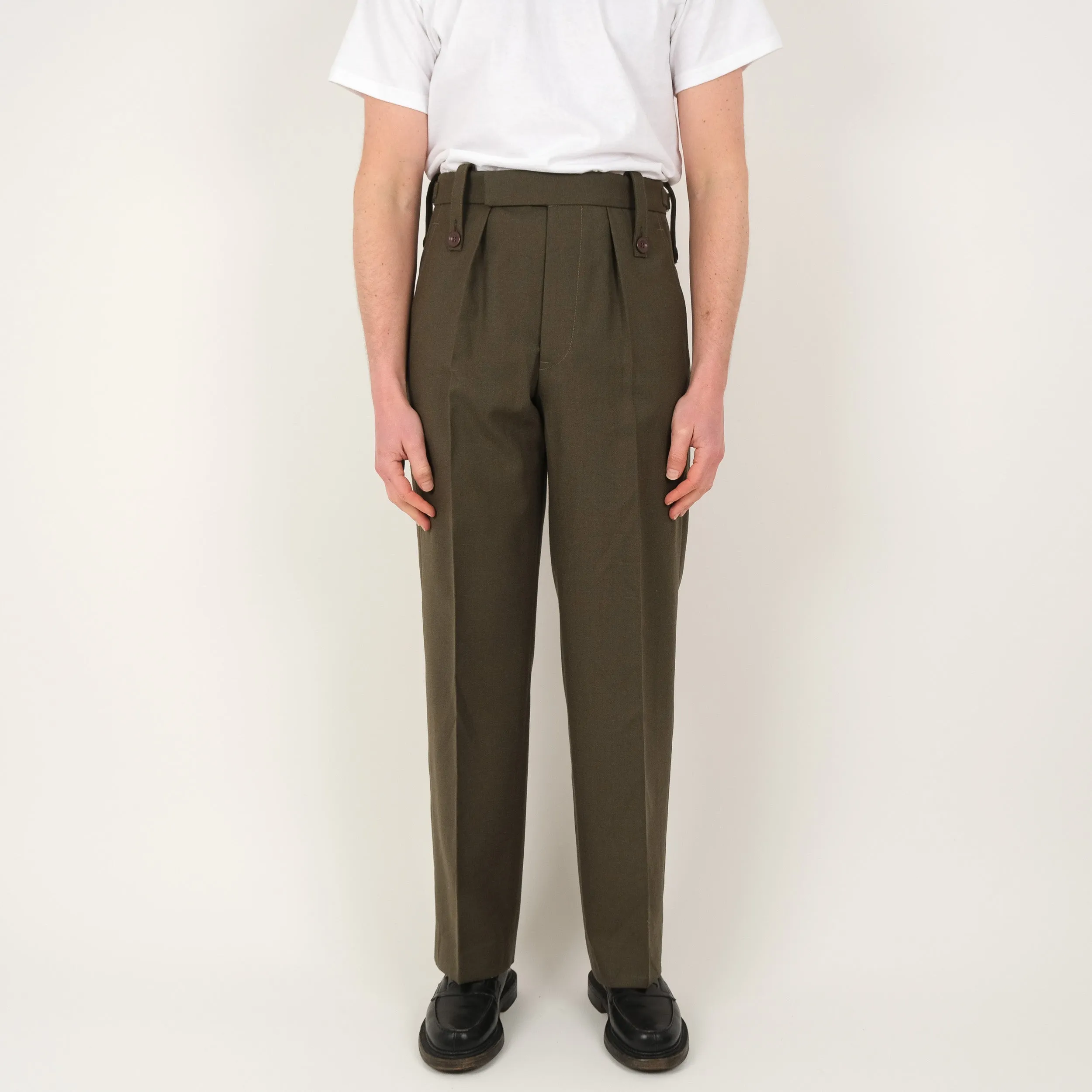 HIGH WAIST BRITISH PANTS