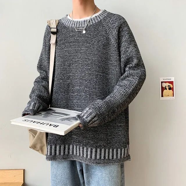 [Korean Style] Dean Crocheted Casual Sweaters