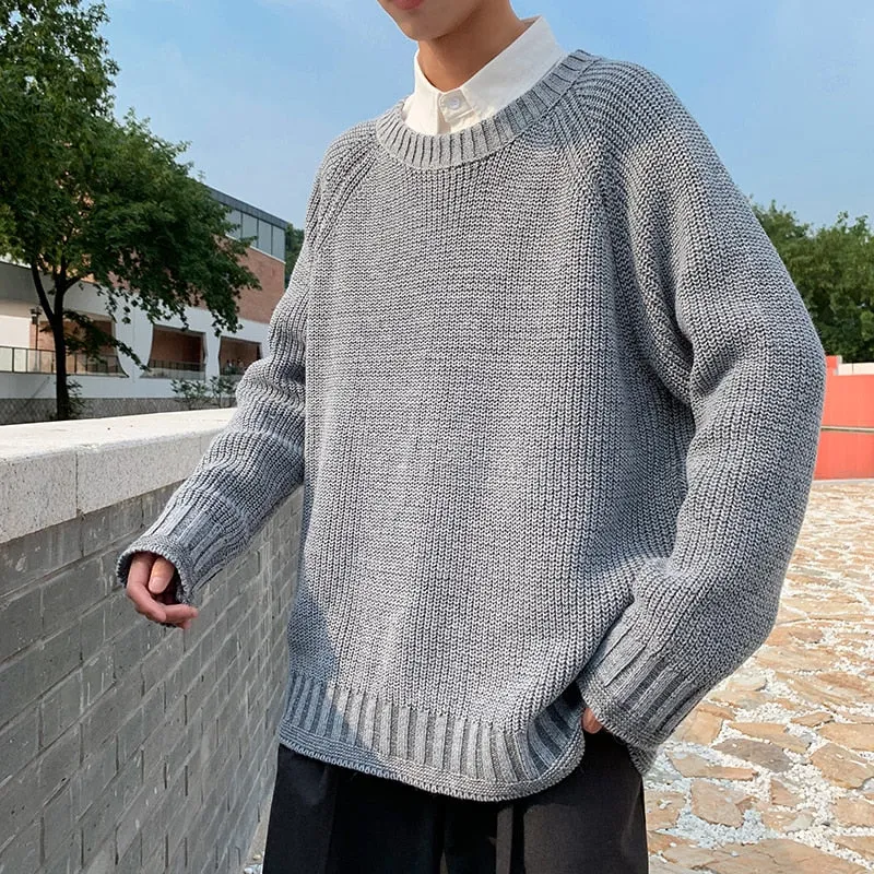 [Korean Style] Dean Crocheted Casual Sweaters