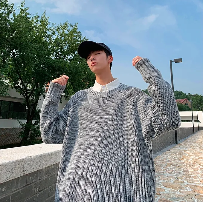 [Korean Style] Dean Crocheted Casual Sweaters