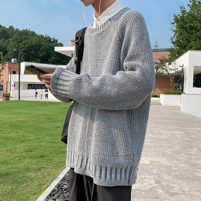 [Korean Style] Dean Crocheted Casual Sweaters