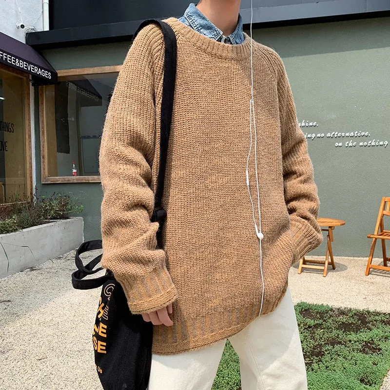 [Korean Style] Dean Crocheted Casual Sweaters