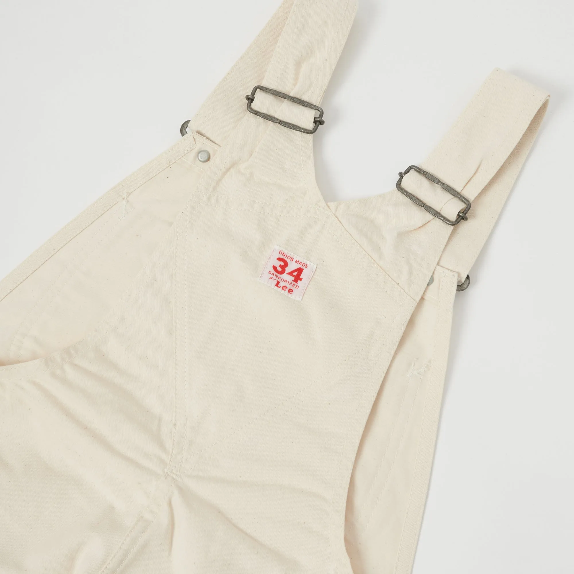 Lee Archives WWII Bib Overall - Ecru Raw