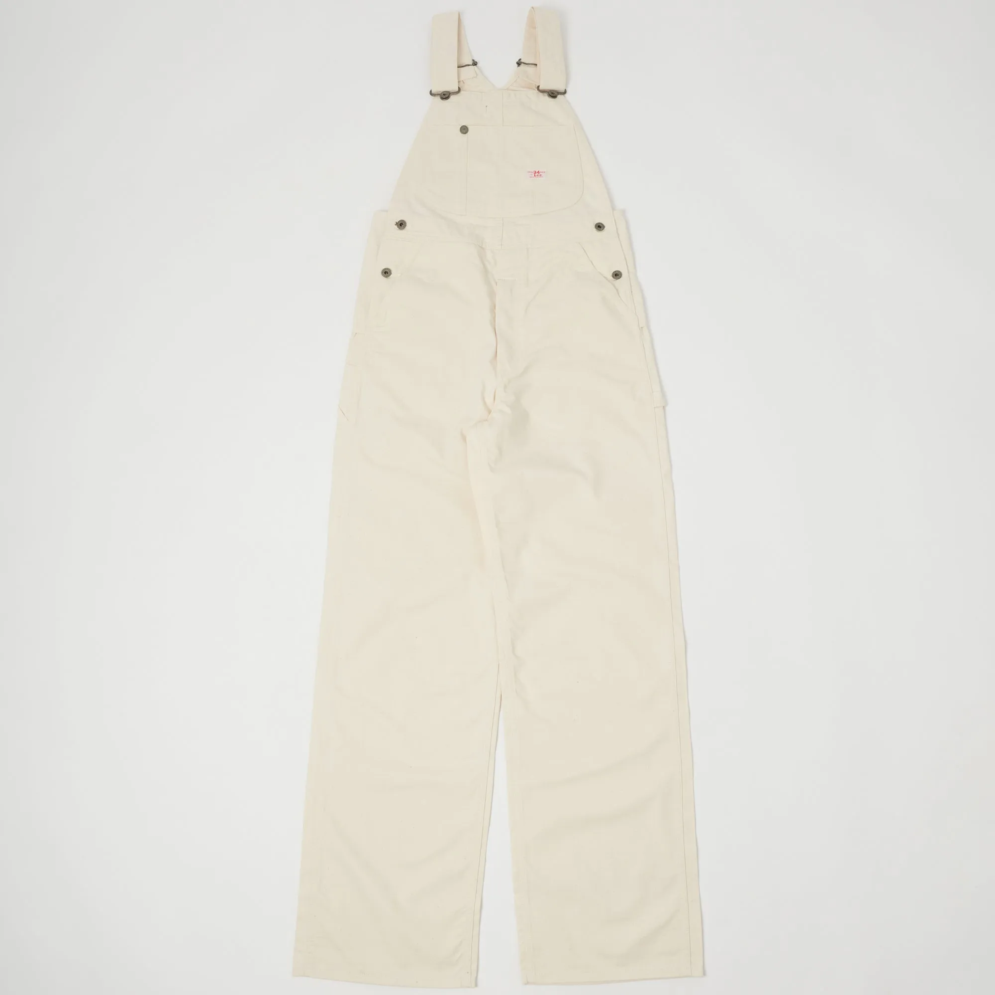 Lee Archives WWII Bib Overall - Ecru Raw