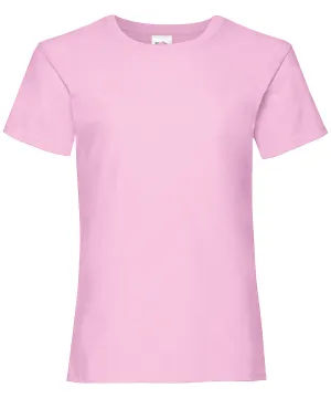 Light Pink - Girls valueweight T