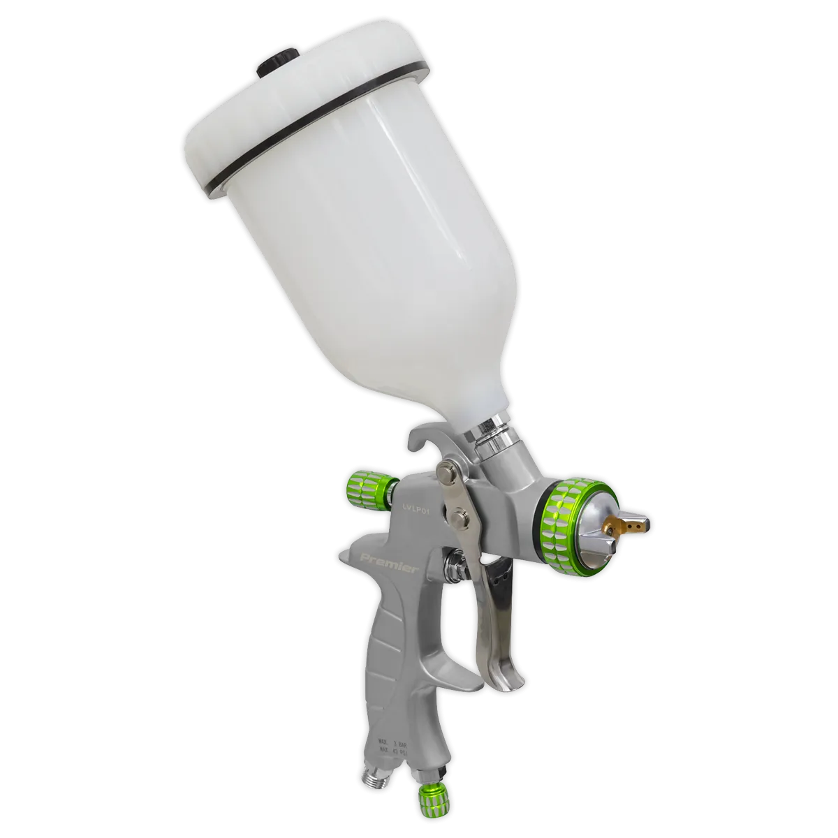 LVLP Gravity Feed Spray Gun 1.4mm Set-Up