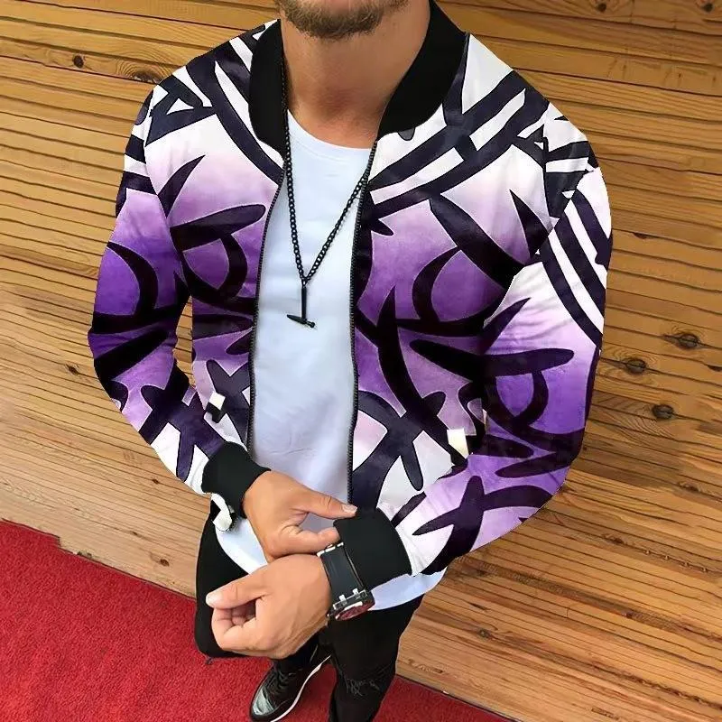 Men's Casual Printed Jacket 29895251L