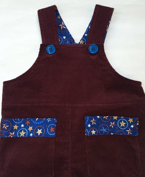 Overalls/Shortalls pdf pattern OLLIE OVERALLS Sizes to fit 3 months to 4 years