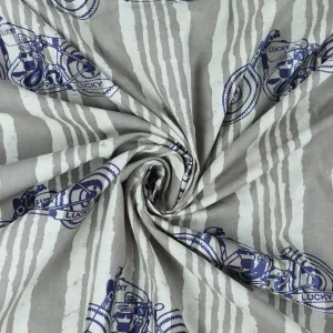 Premium Cotton fabric Soft Bike Dabu Print in Rajasthan