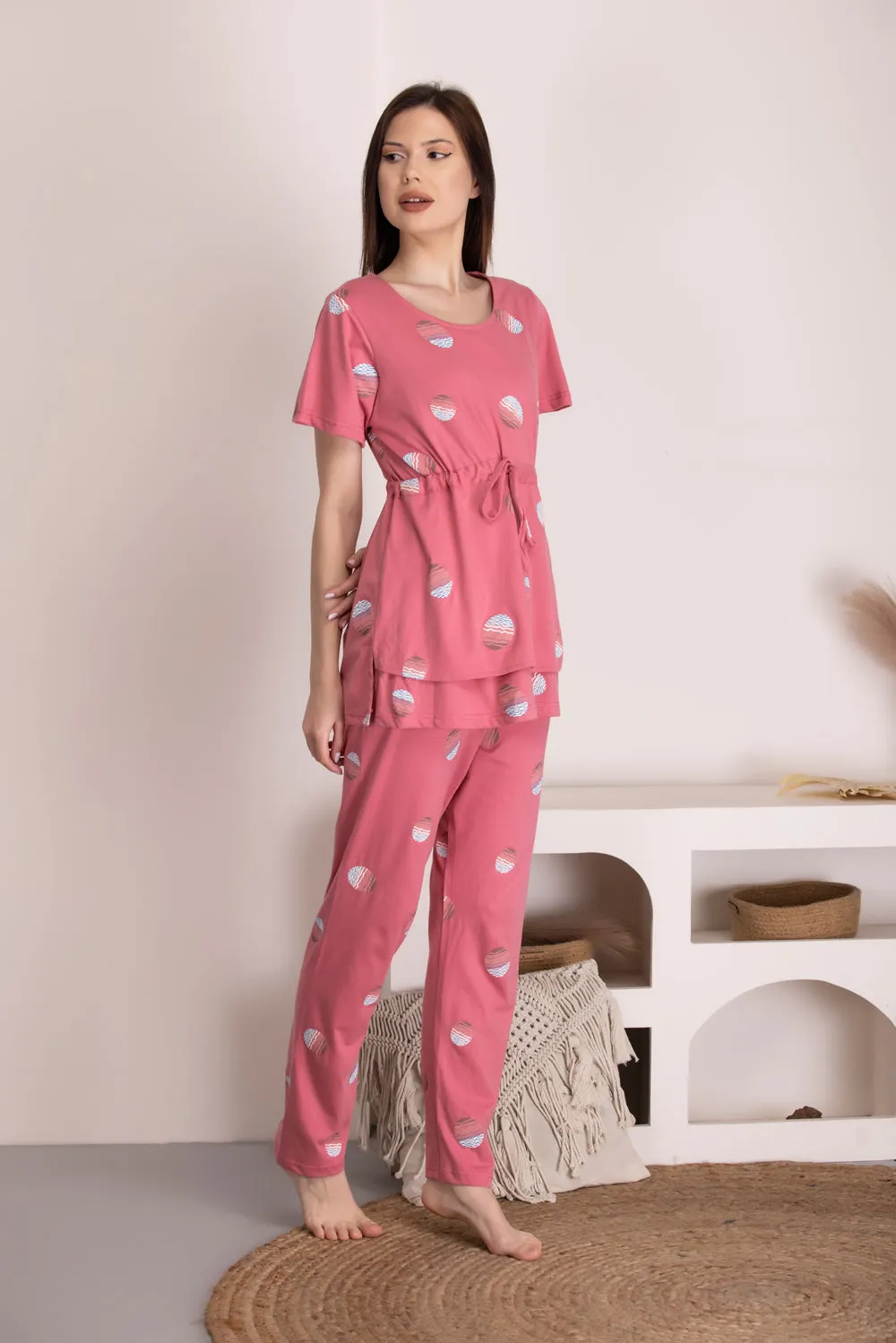 Printed  Night suit