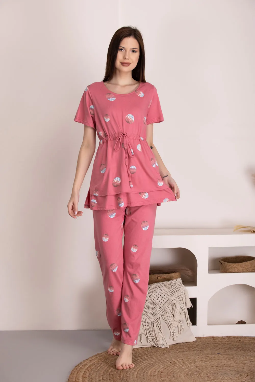 Printed  Night suit