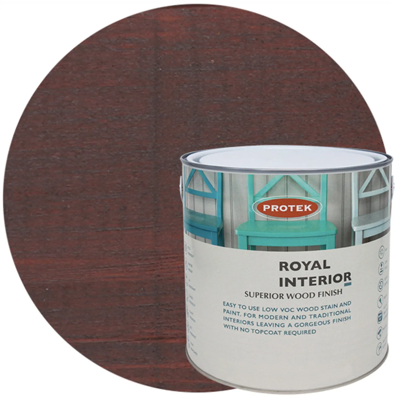 Protek Royal Interior Finish - Mahogany