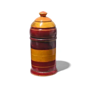 Reproduction Lacquer Pot From Rajasthan