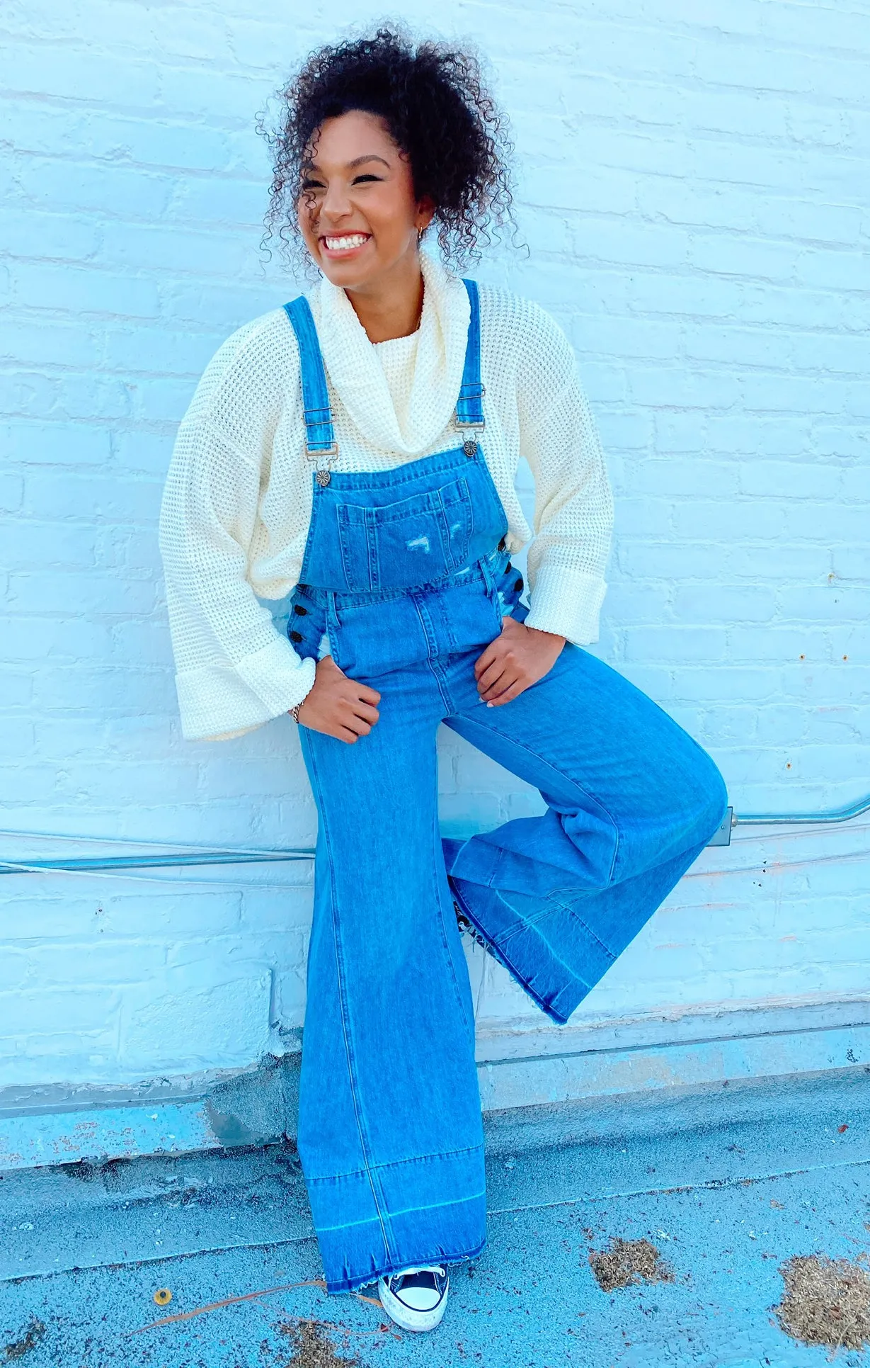 San Fran Overalls ~ Carolina Blue