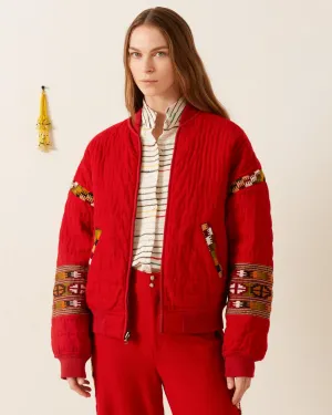 Sutton Scarlet Blanket Bomber