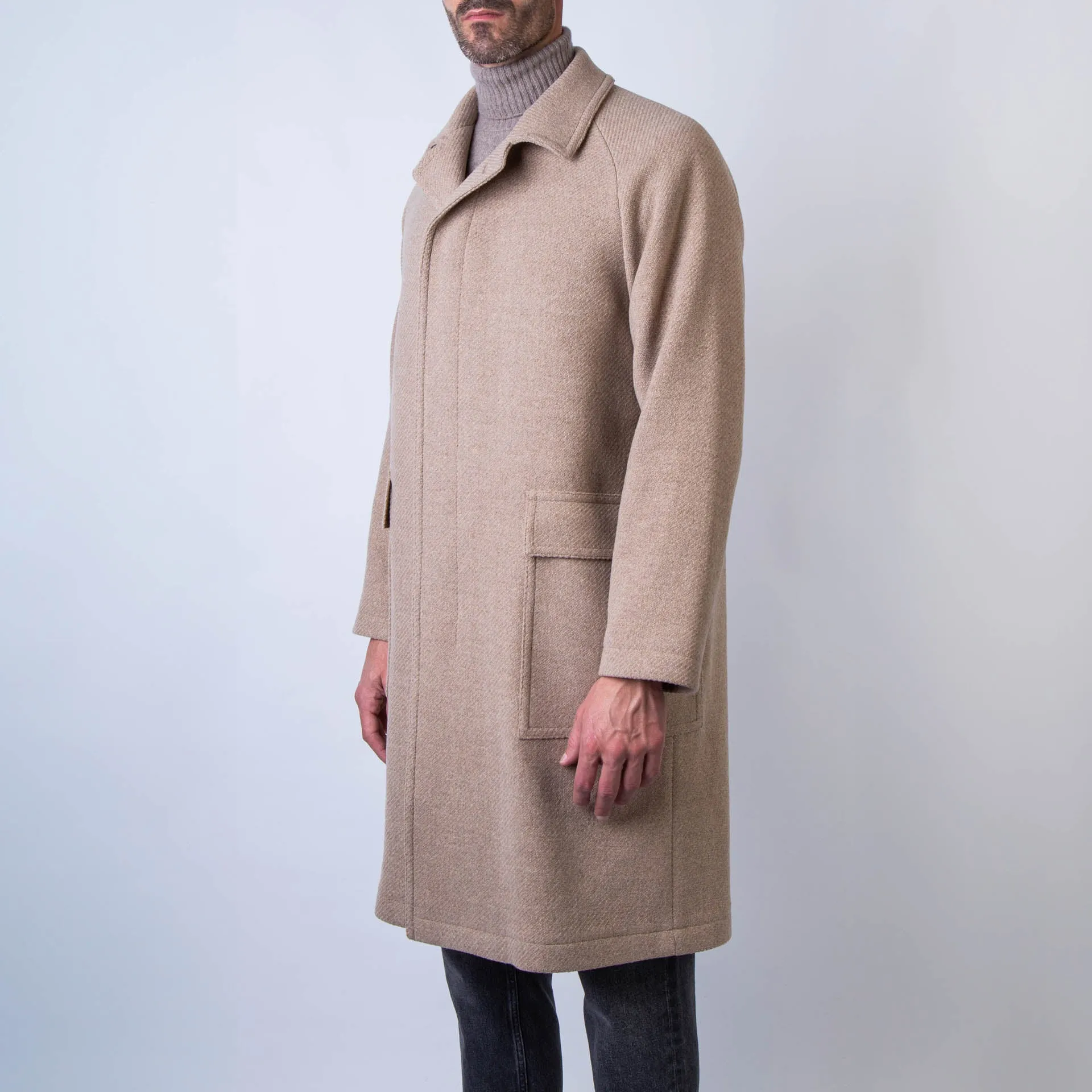 TAGLIATORE COAT LOYDS-340227 EA861 SAND