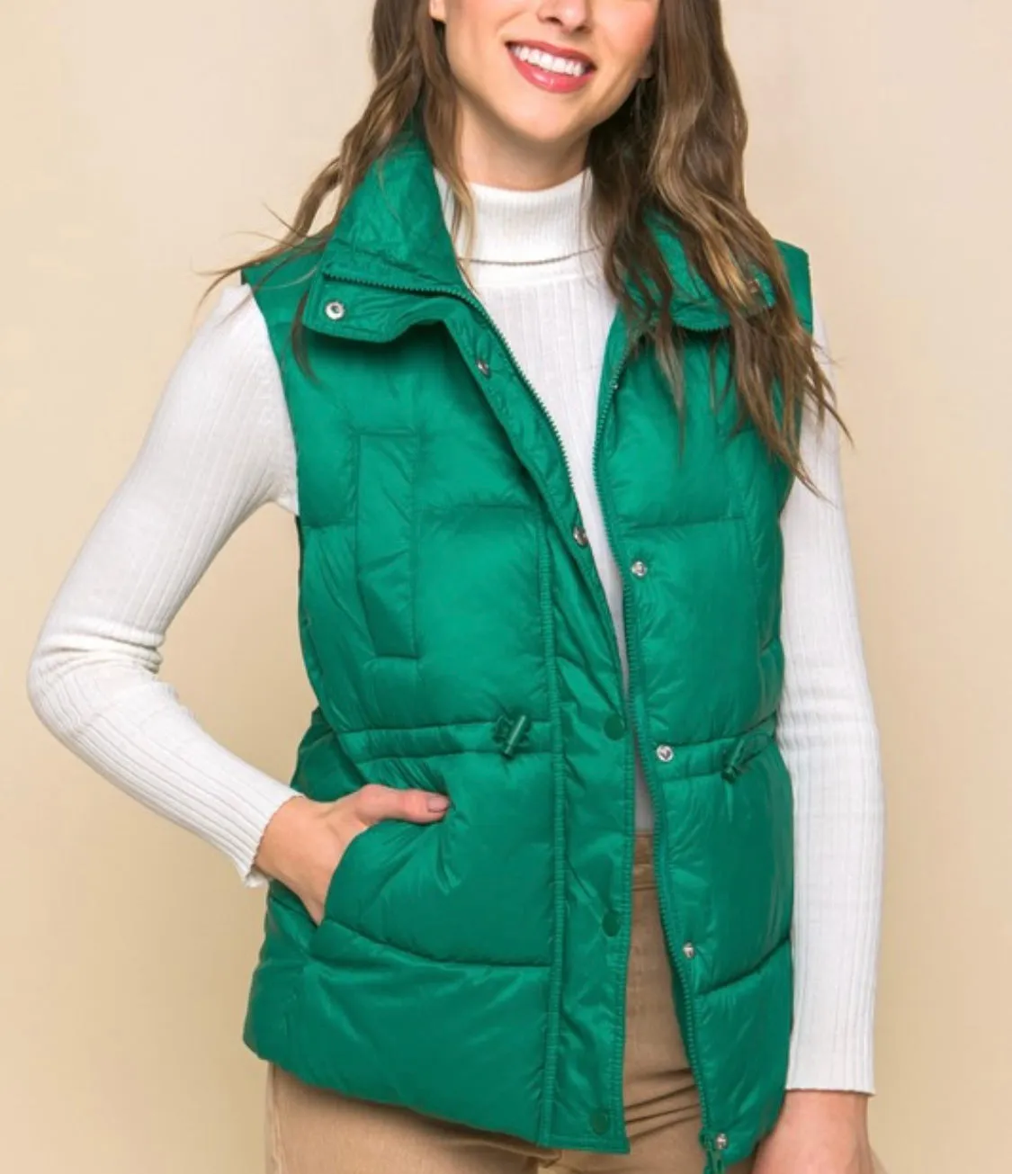 Toggle Puffer Vests