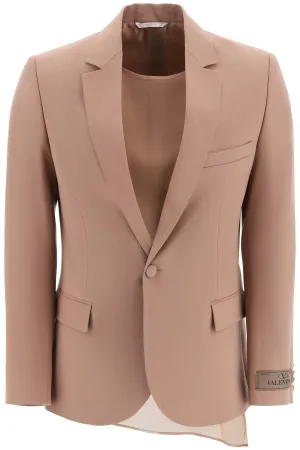 Valentino single-breasted jacket with inner bib