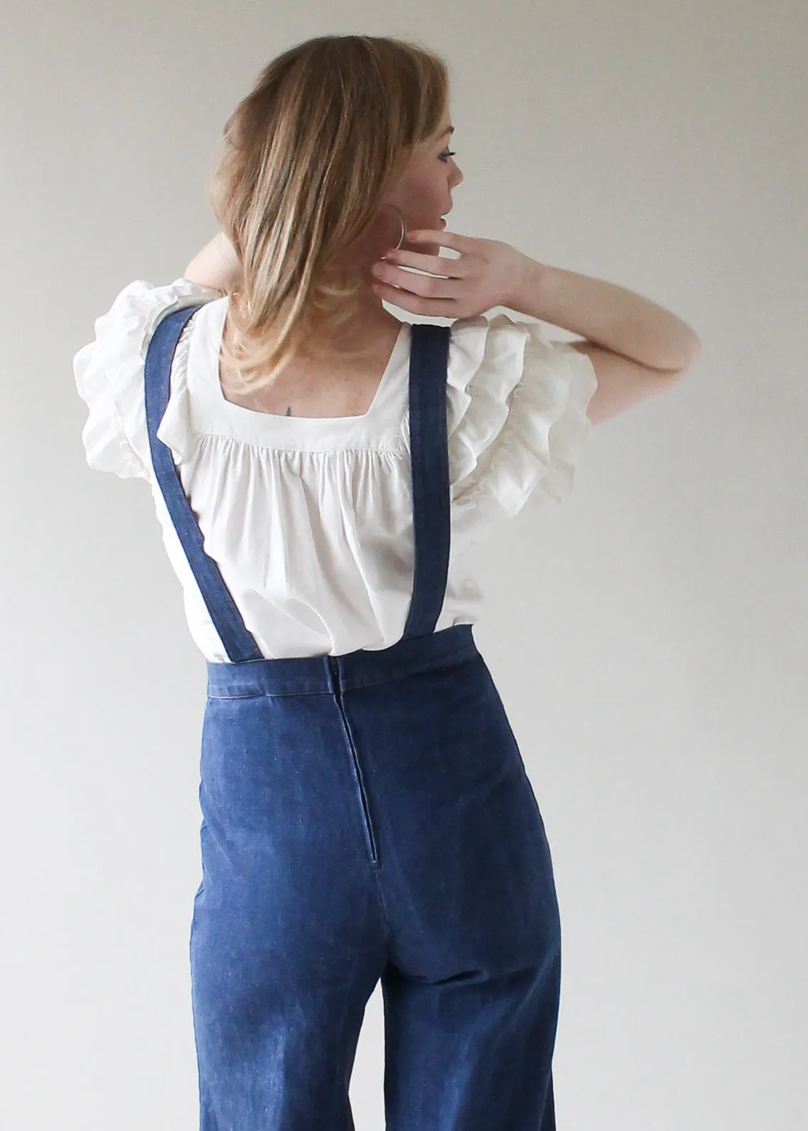 Vintage 1970s Denim Overalls