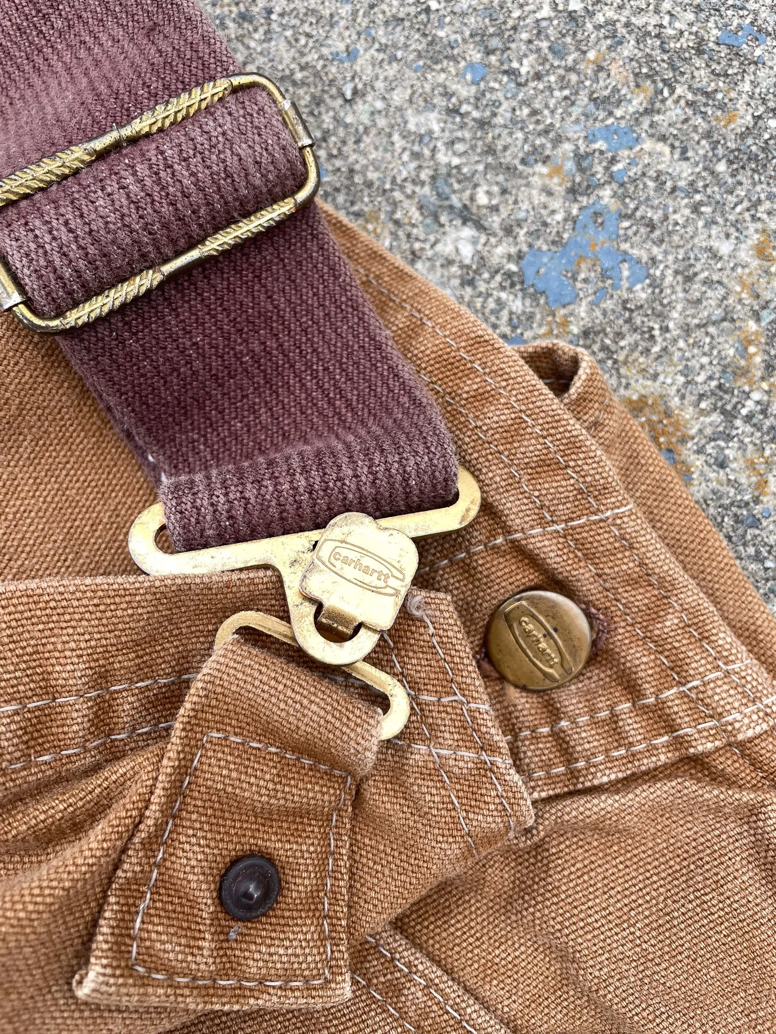 Vintage Carhartt Double Knee Overalls—[XL]